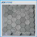 Excellent surface finish hexagon marble mosaic